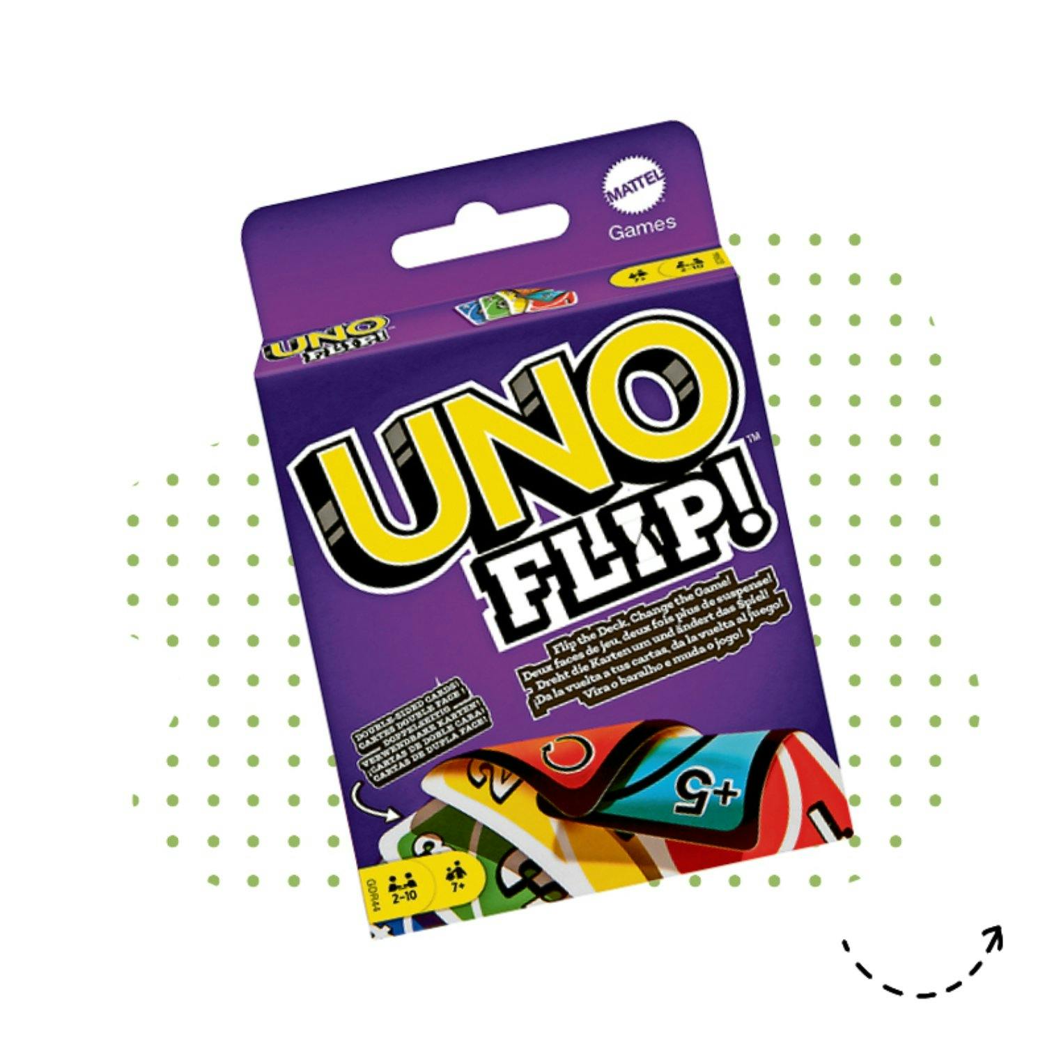 Ammazza-tempo: gioco di carte UNO Flip!, 15 fr. 95, da Coop e Coop City.