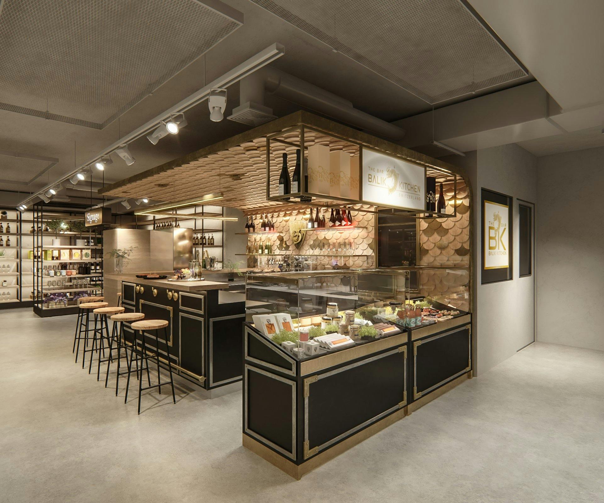 Die BALIK Kitchen Bar lässt jedes Gourmetherz höher schlagen.