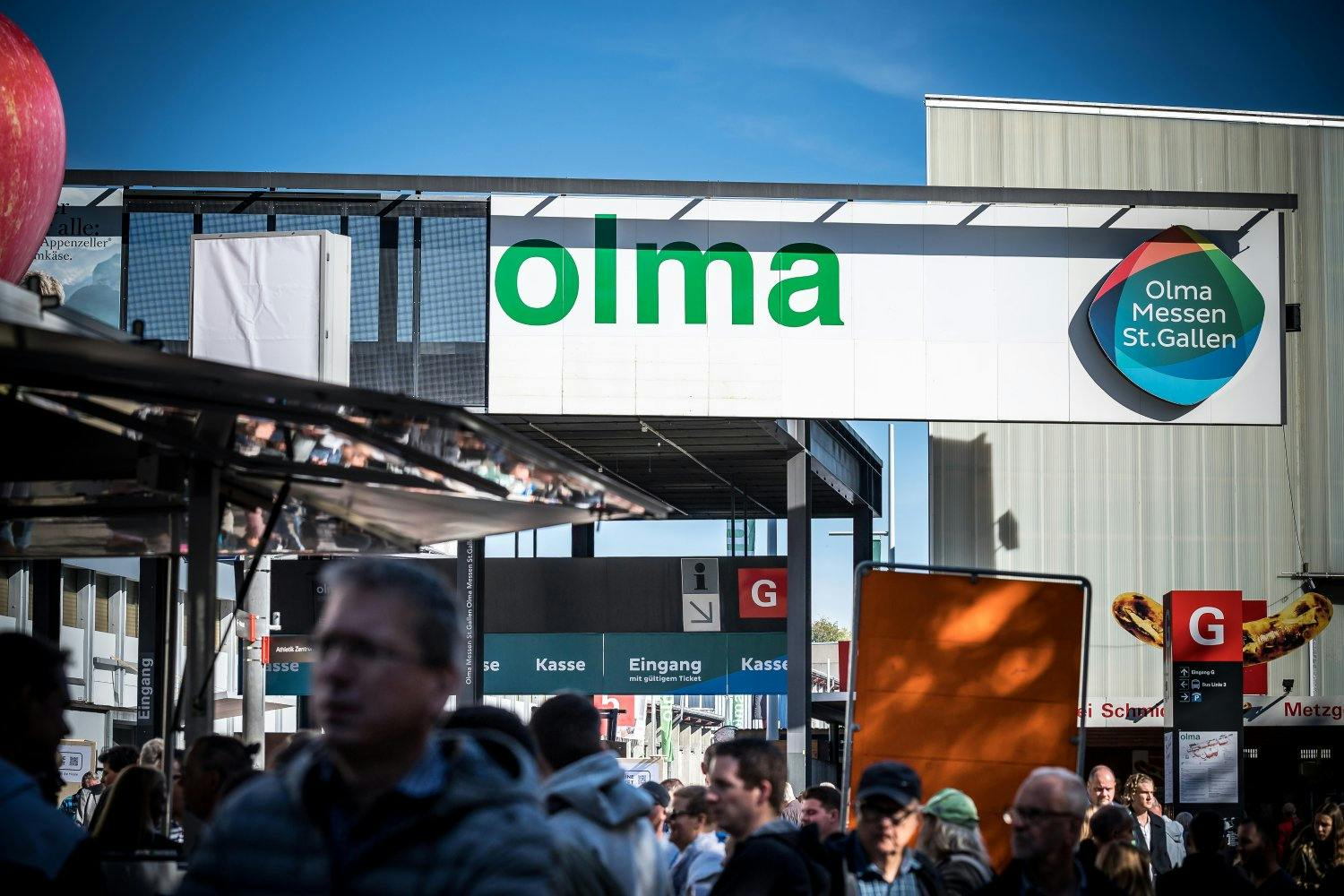 Kennt man einfach: Die Kult-Messe OLMA in St. Gallen.