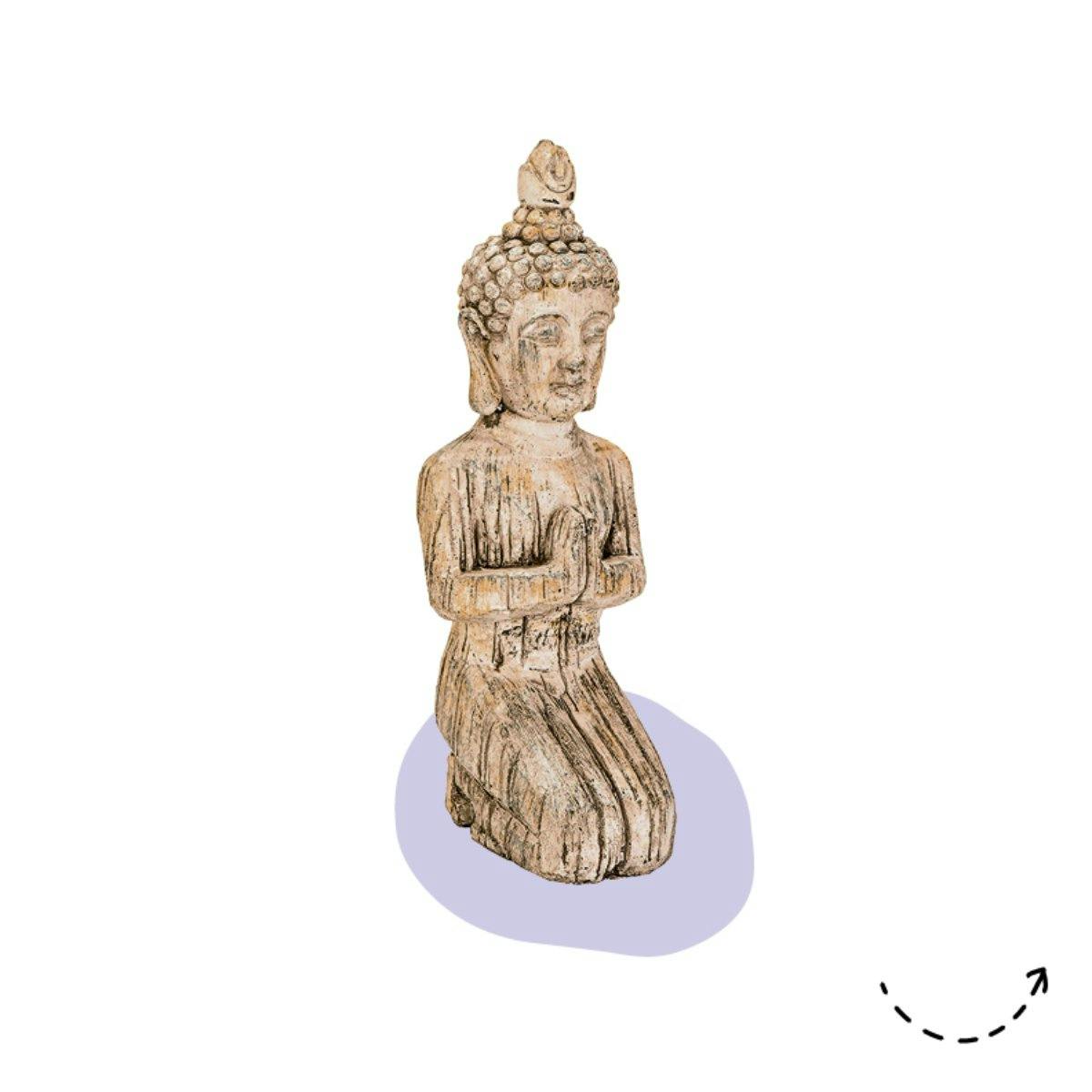 Namaste! Budda, decorazioni Natural, in calcestruzzo, 42 cm, fr. 59.95, su livique.ch.