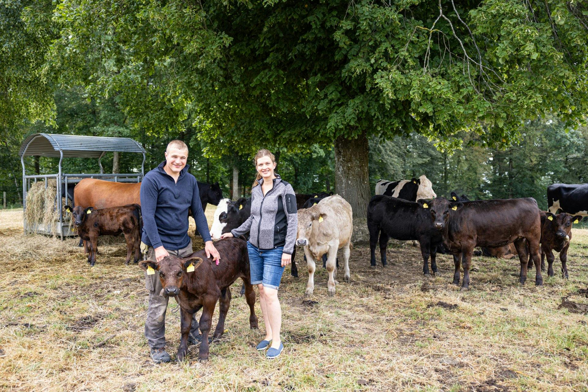 En tant que jeunes parents, Lara et Lukas Wittmer de Walterswil (SO) se sentent déjà responsables de la prochaine génération.