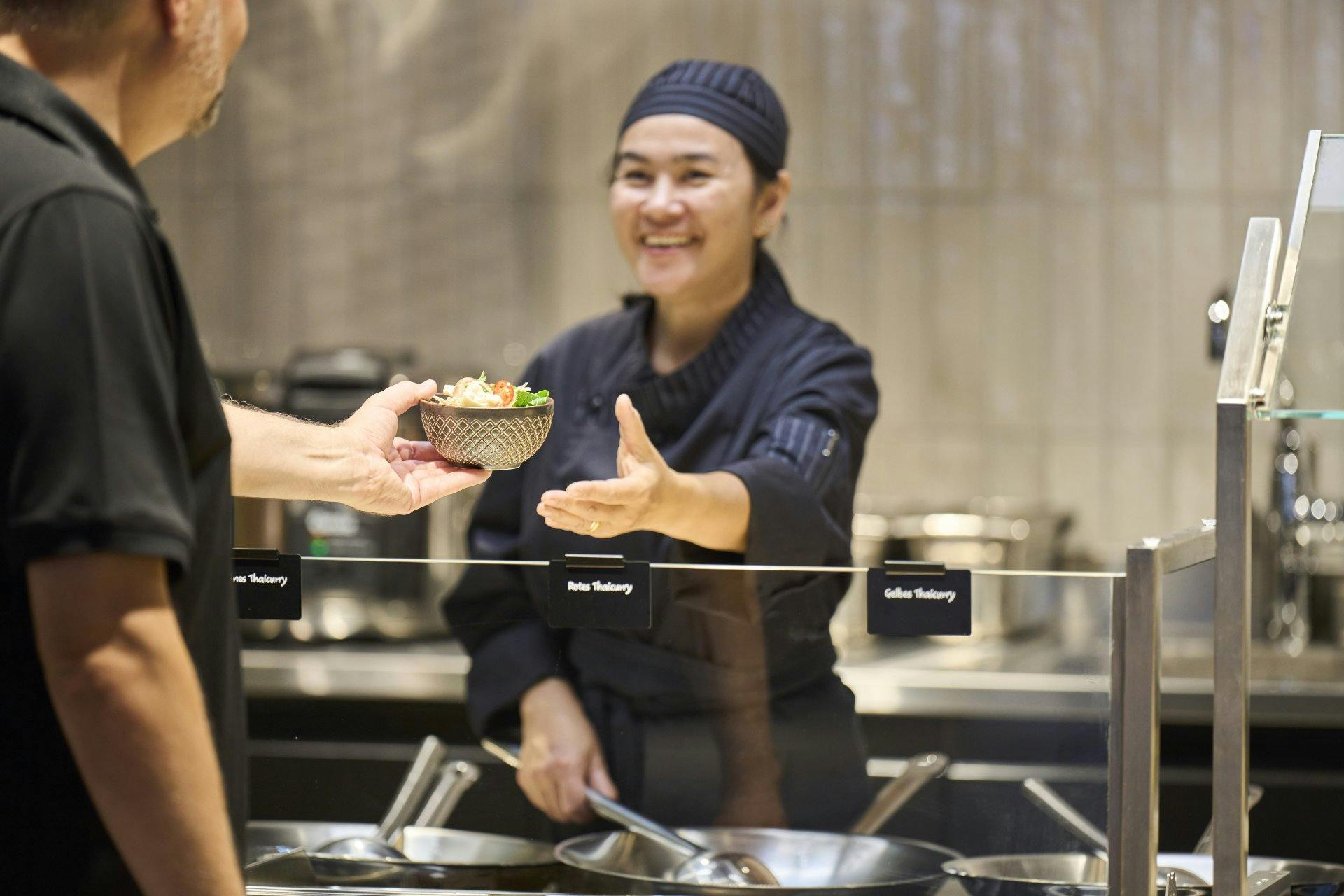 Eine normale Portion kostet hier 16.50 Franken.