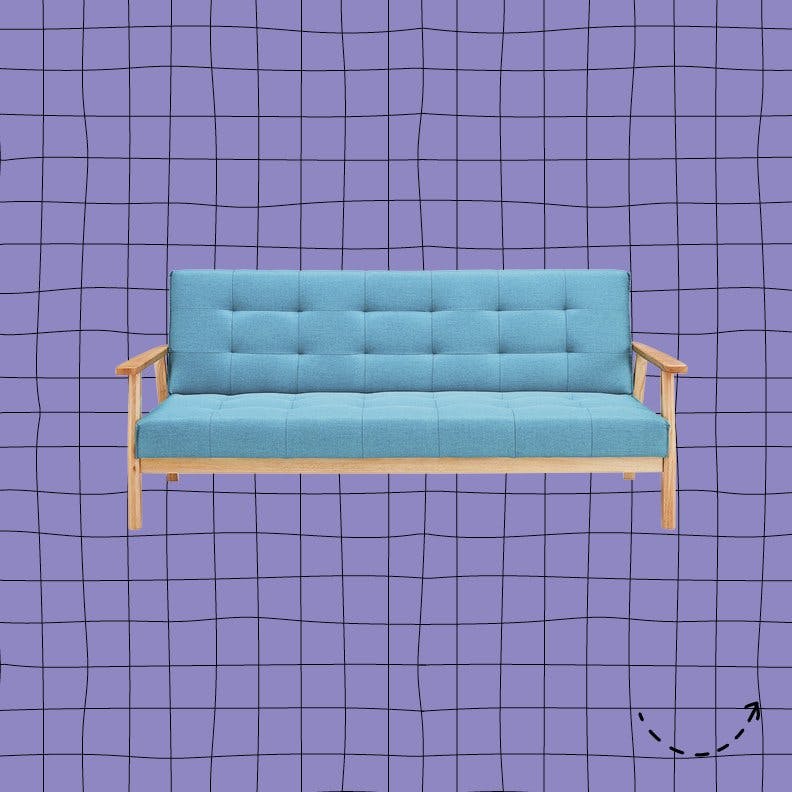 Rimani pure a dormire: Divano-letto Ugo, 195 × 85 cm, 749 franchi, su