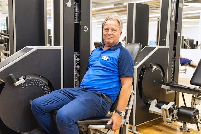 Krafttraining sei wie Zähneputzen, sagt Lars Lunde: «Es ist nicht vergnüglich, aber alle tun es.»