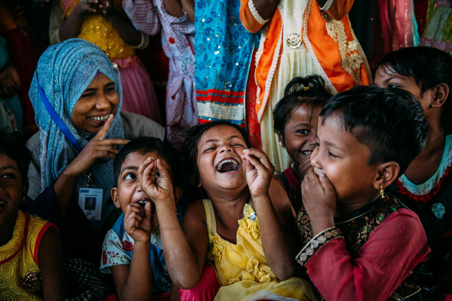 Glückliches Kinderlachen: Mit deiner Spende an SOS-Kinderdorf hilfst du dabei, Kindern weltweit ein Lächeln ins Gesicht zu zaubern.