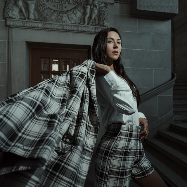 Des carreaux pour l'automne: short, 14.95 francs chez Chicorée. Des carreaux pour l'automne: short, 14.95 francs chez Chicorée.