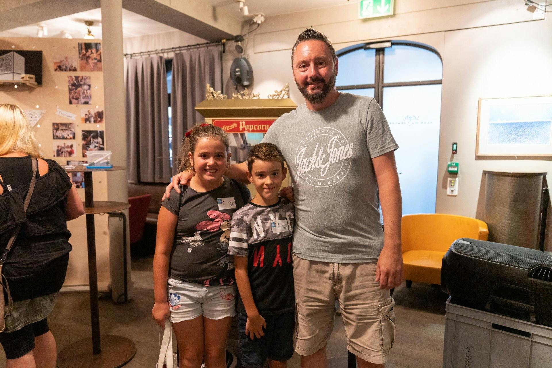 «J'ai inscrit mes enfants parce que je fais aussi de la musique et je pense qu'il est important de donner aux enfants l’accès à la musique. C'est un e...