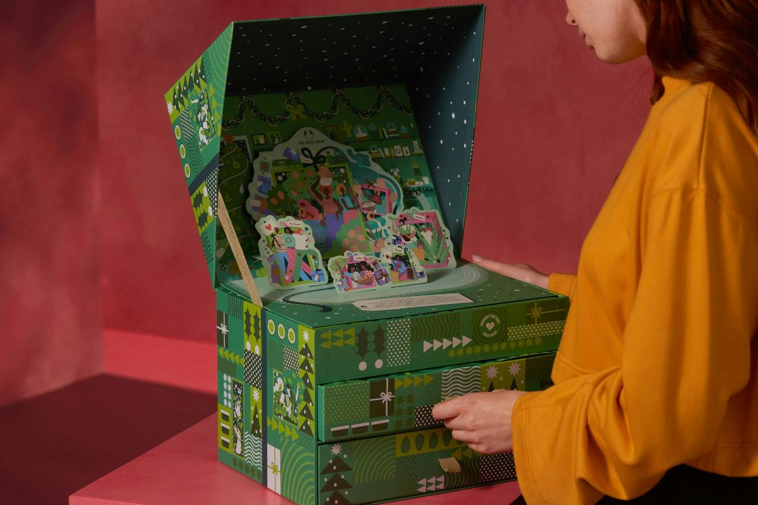 Les calendriers de l'Avent The Body Shop font plaisir depuis 23 ans.