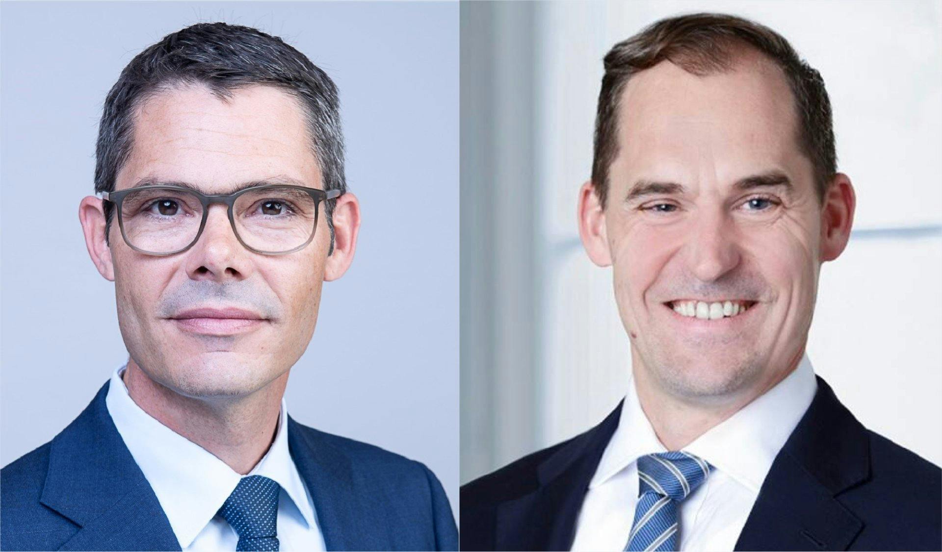 Daniel Ammon, Leiter Institutional Client Coverage Schweiz & Jochen Mende, Head of Secondaries.