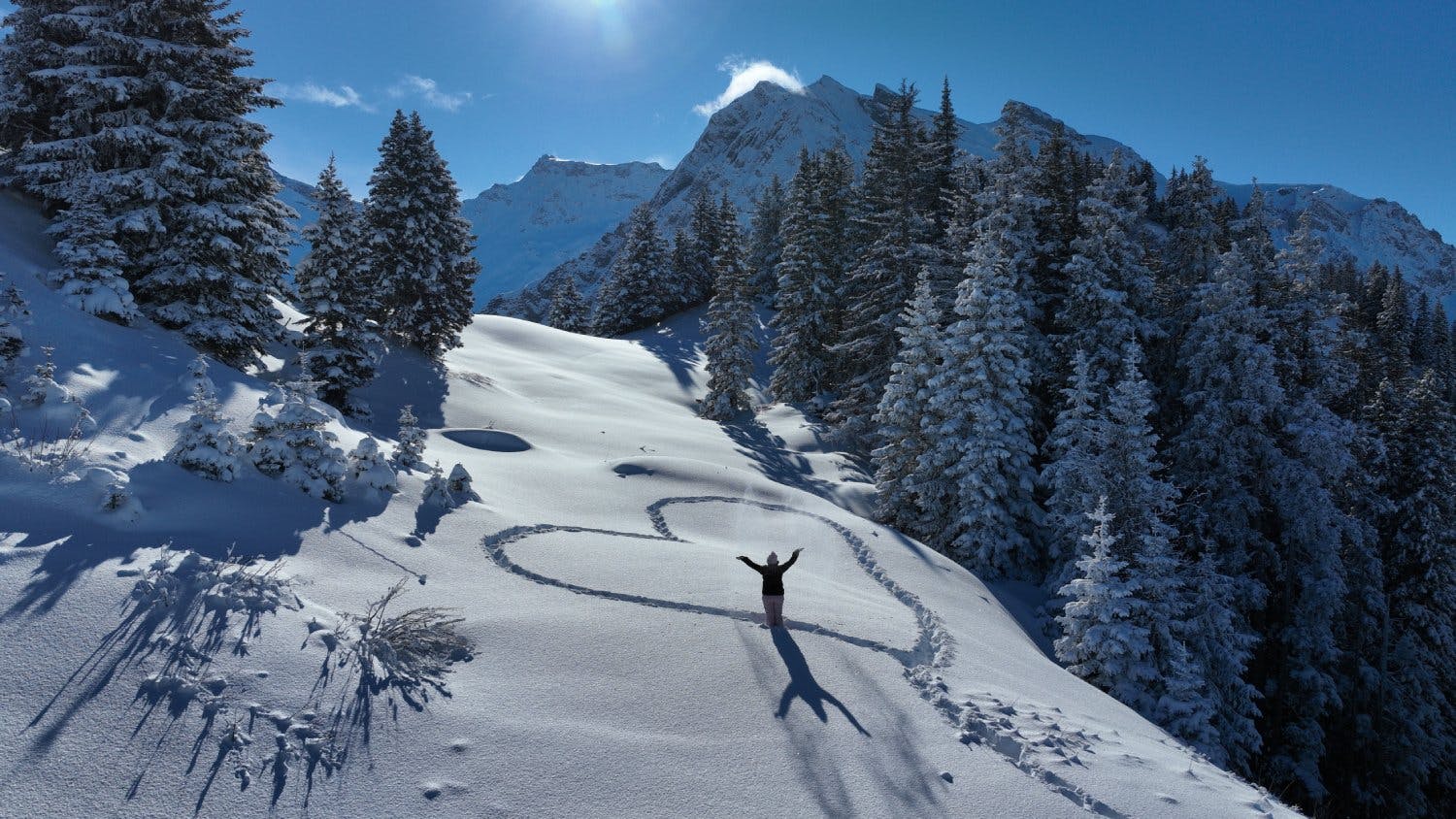 Gemeinsam mit den Liebsten den Winter verbringen? Das passt perfekt zum Berner Oberland.