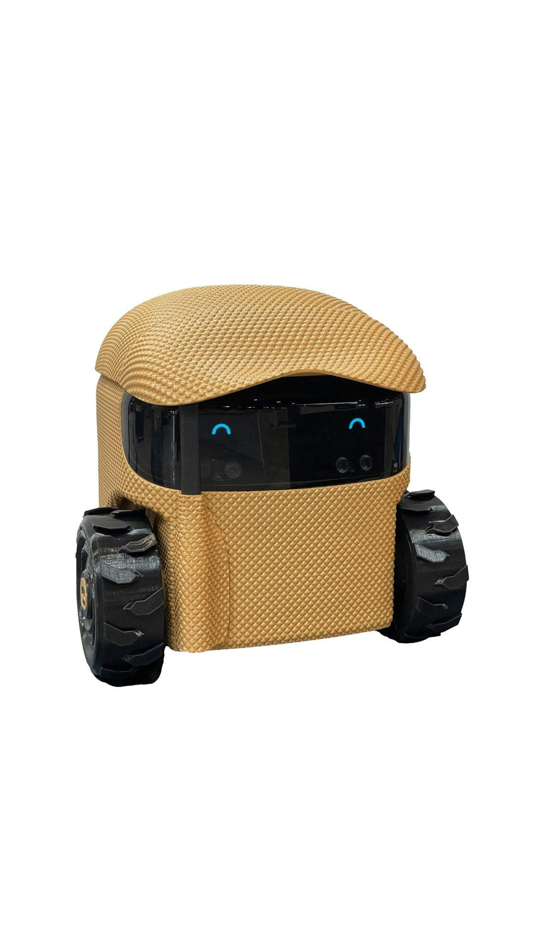 Gartenroboter, entfernt Unkraut, von Willow von Eeve.