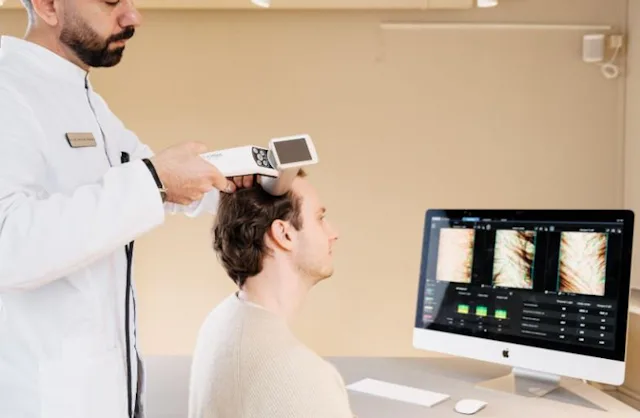 Kostenlose Haaranalyse und ärztliche Beratung bei HAIR & SKIN.