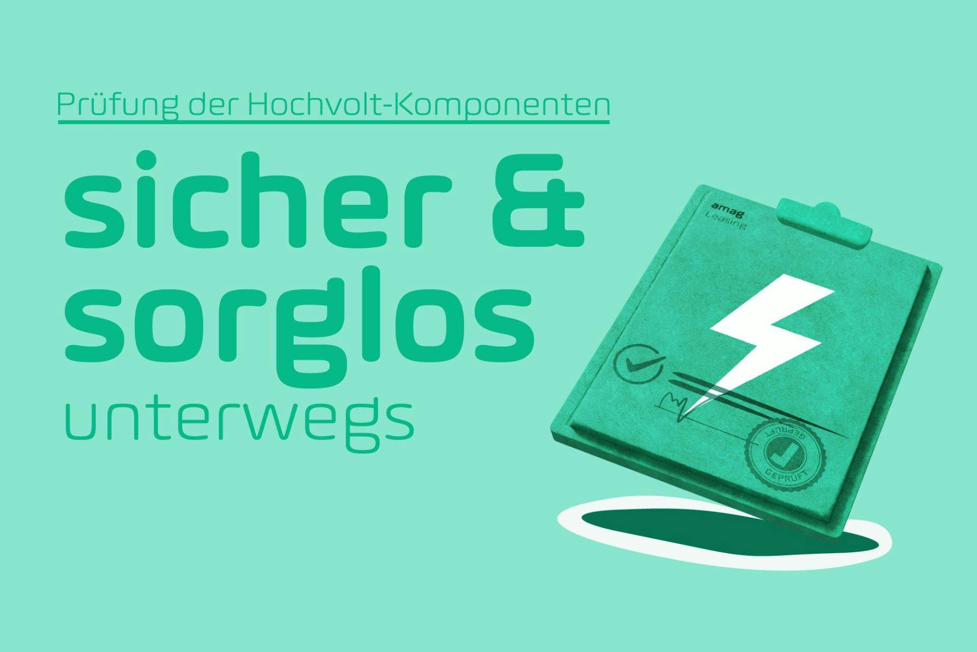 LeasingPLUS für Elektro: Bei jeder Wartung werden sämtliche Hochvolt-Komponenten geprüft – damit Sie stets sicher und sorglos unterwegs sind.