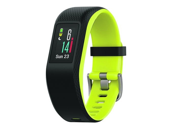 Tracker son activité:  Bracelet Garmin Vivosport L, couleur limelight, 108 fr. sur microspot.ch