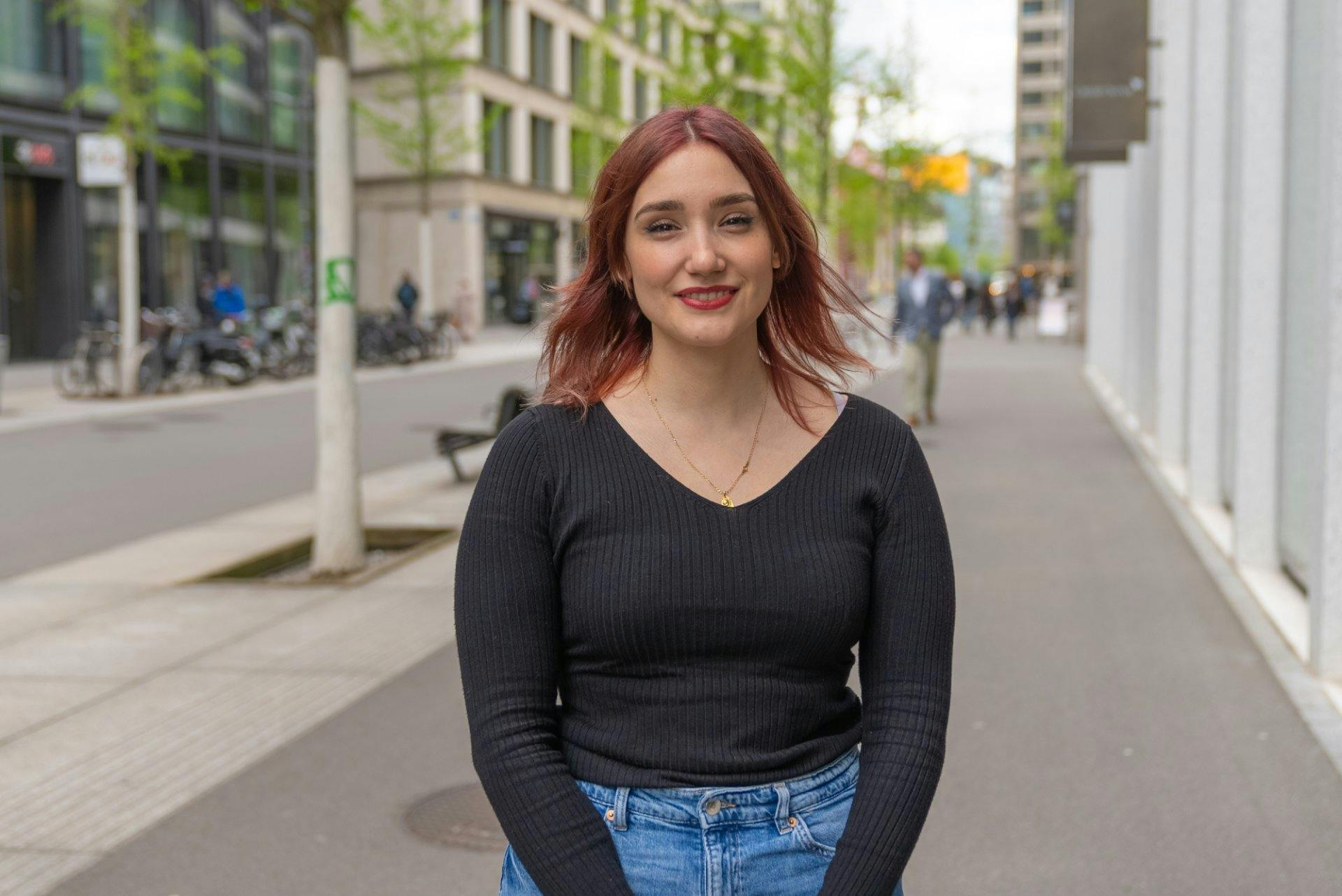 Elena, 28: «Das Äussere ist natürlich nicht alles, aber spielt schon eine grosse Rolle in der Kennenlernphase.»