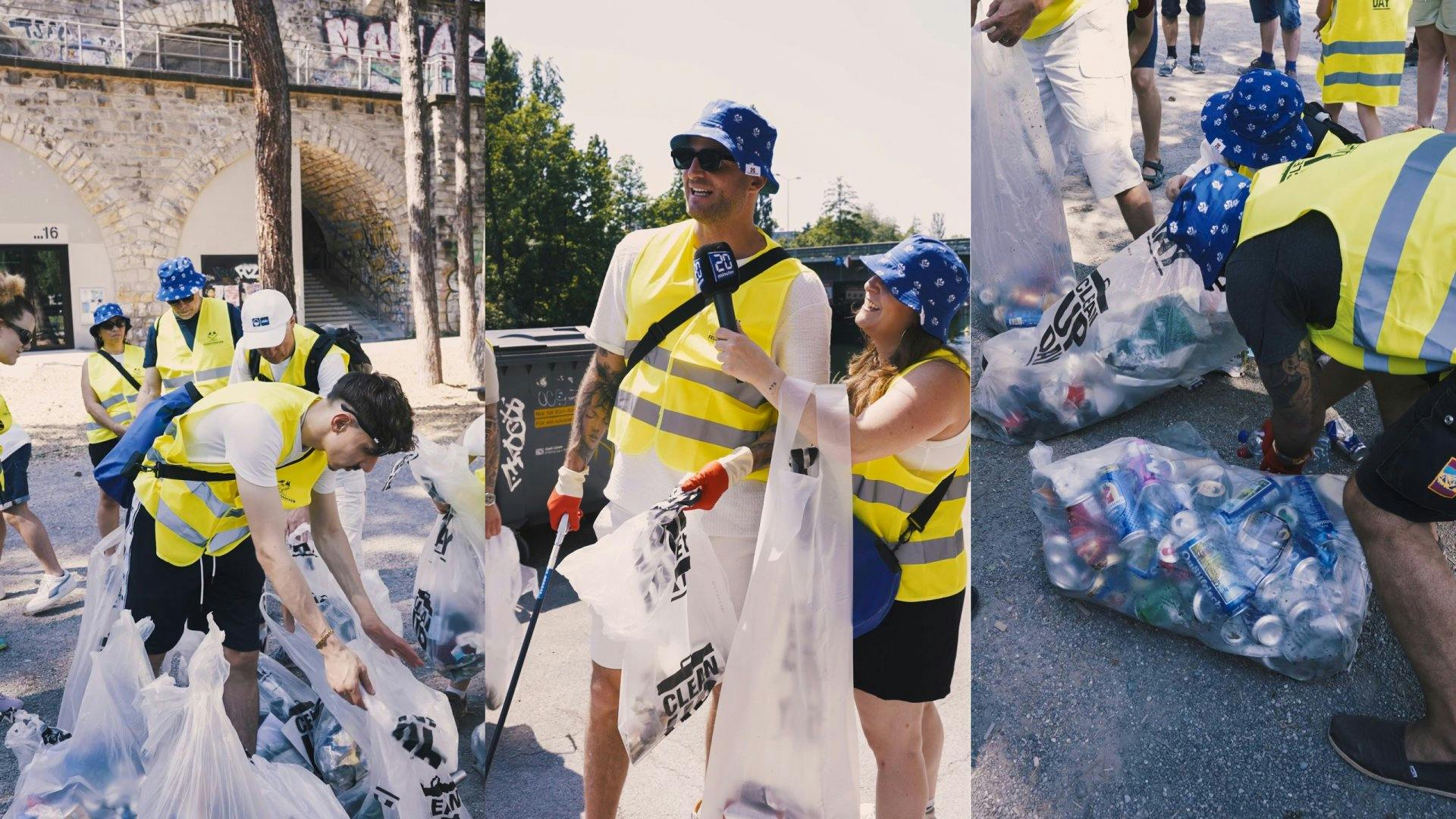 Avec ses 44 kilos de déchets ramassés, l’équipe de Zurich s’est hissée à la deuxième place.