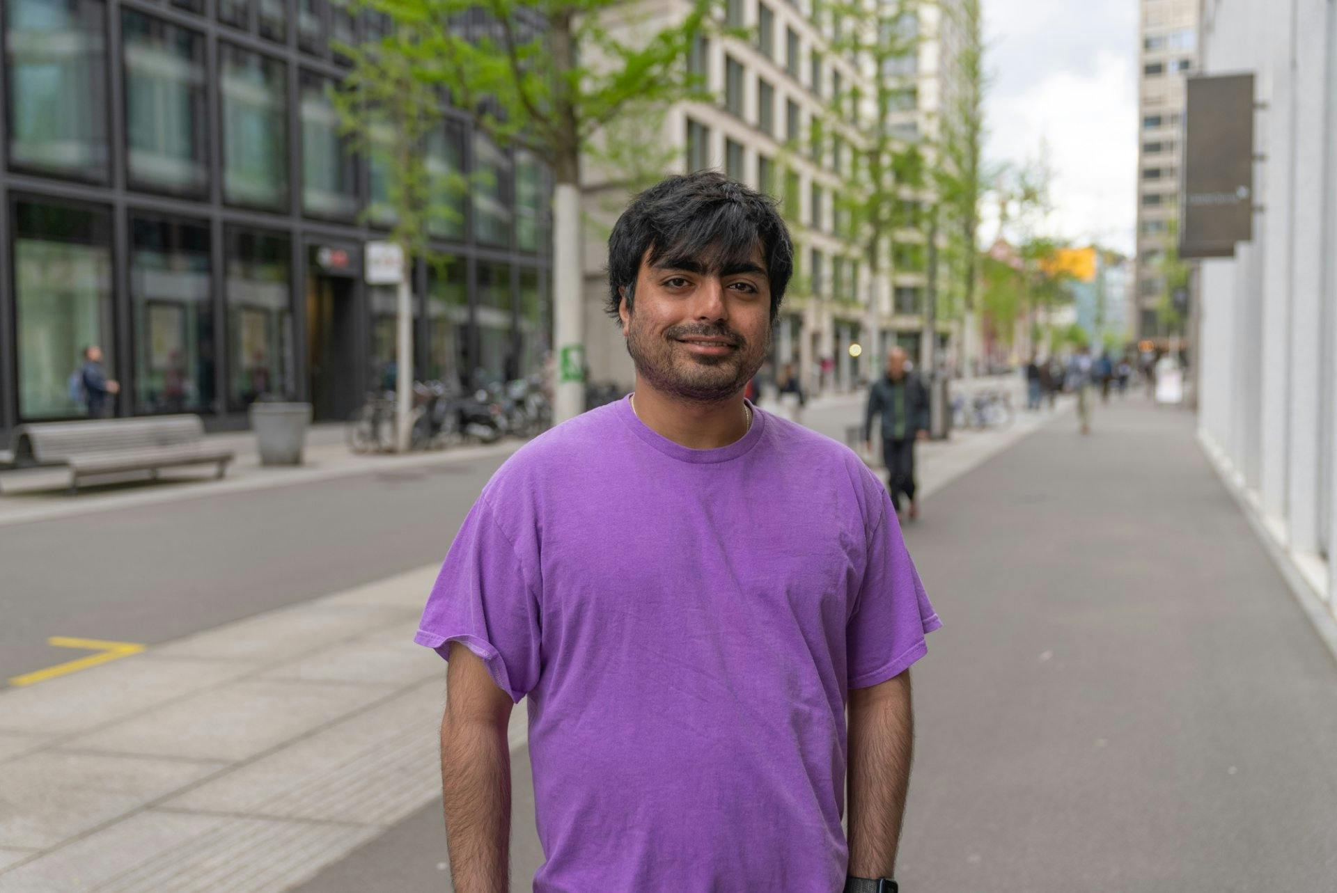 Aneesh, 28: «Für mich zählt der Charakter! Wenn wir nicht dieselben Interessen teilen, wirds schwierig.»