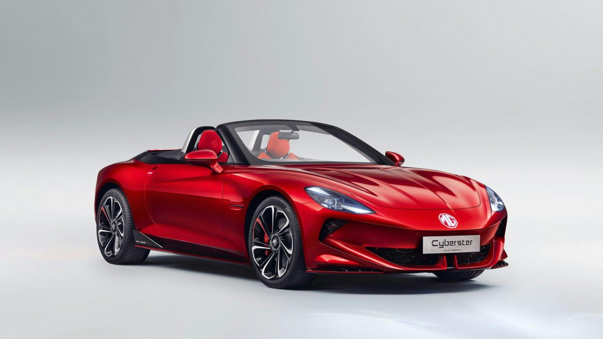 Le fascinant roadster électrique MG Cyberster sera disponinble en Suisse à la fin de l’année.