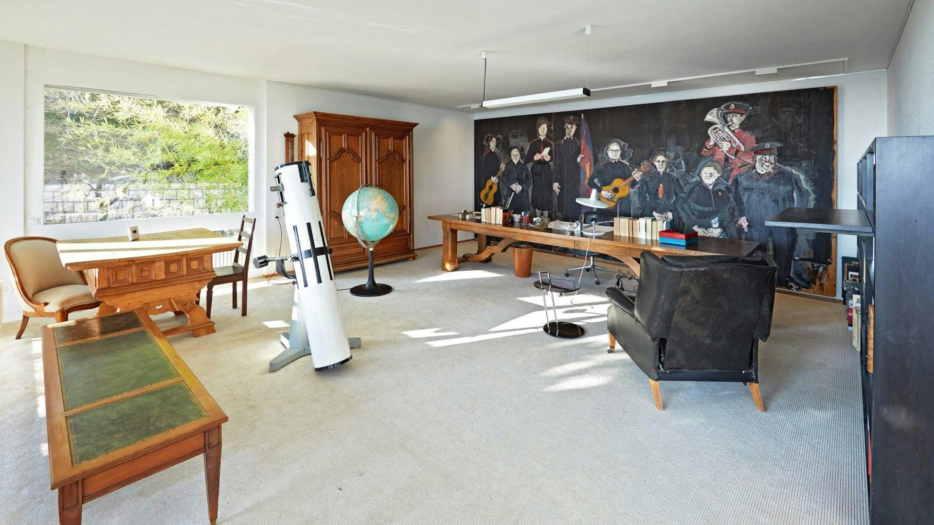 Da gewährt dir ein geführter Rundgang tiefe Einblicke in das Leben Dürrenmatts.