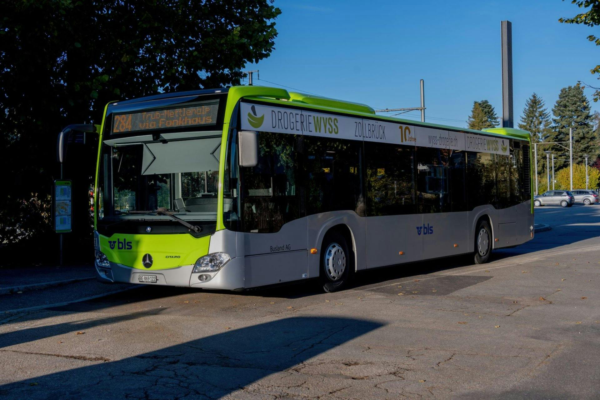 Die BLS bringt dich bequem und schnell zum Startpunkt.