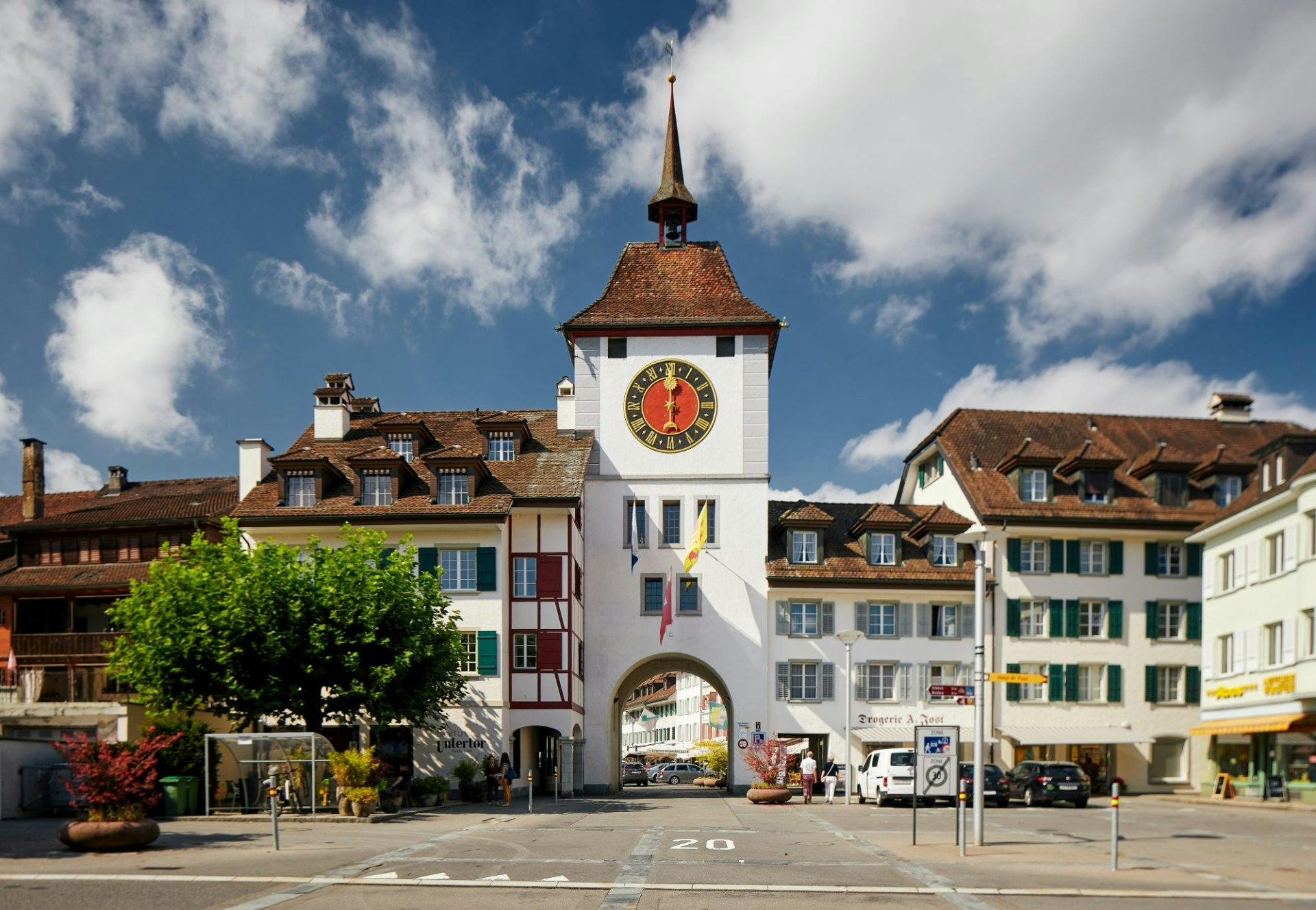 Die Willisauer Altstadt: Mittelalterliche Gebäude und malerische Gassen, so weit das Auge reicht.