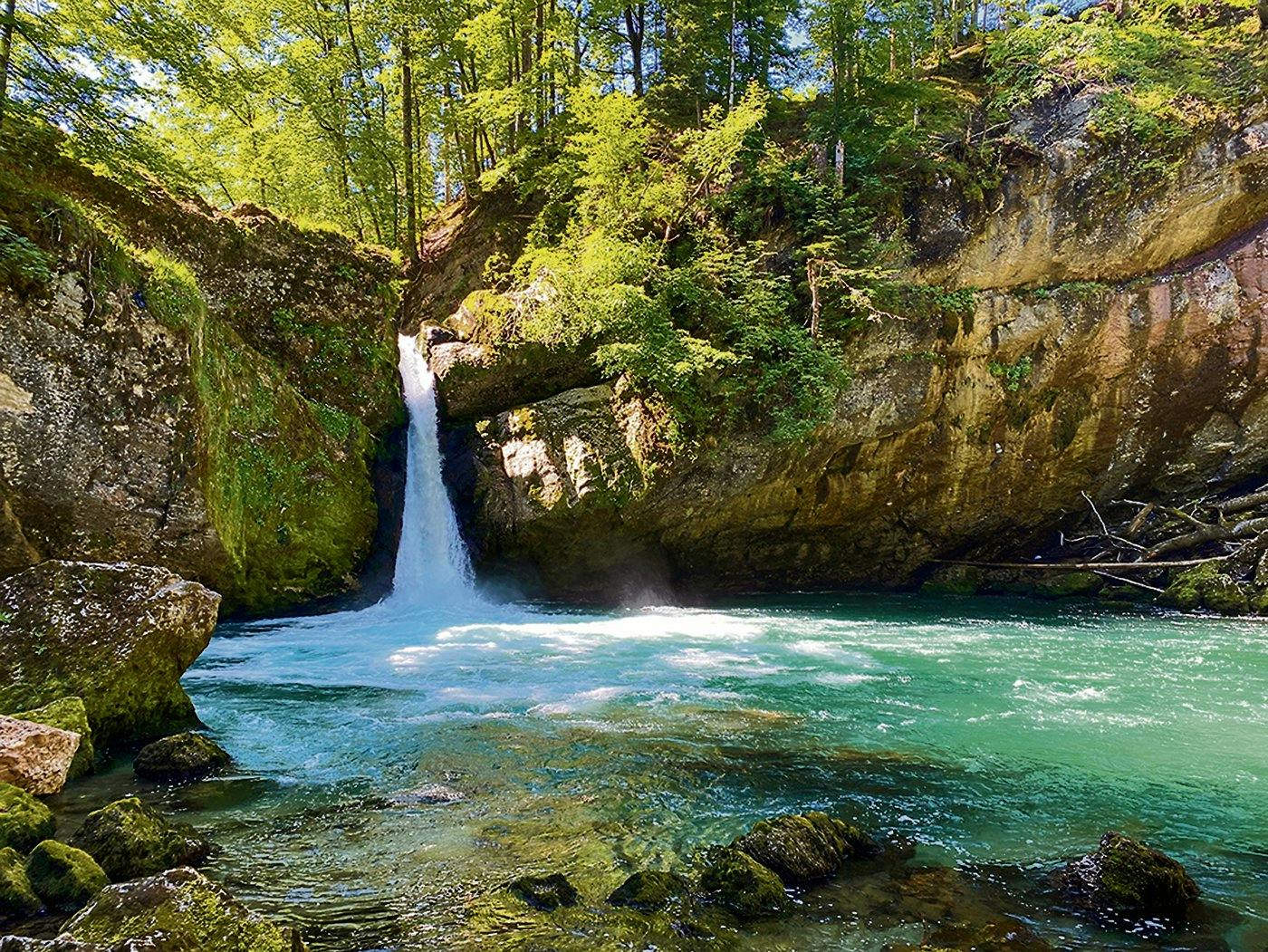 Giessenfall im Toggenburg.