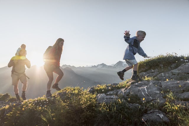 In Gstaad gibts viele Wanderrouten, die für jedes Level geeignet sind.