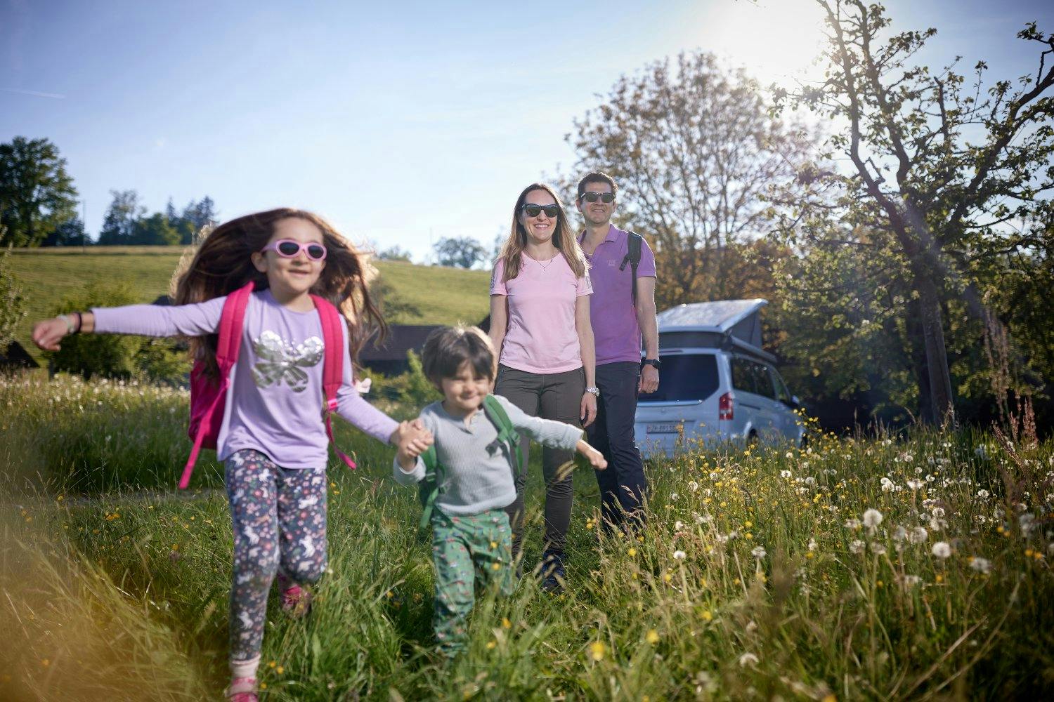 Les Vega-Kamber rêvent déjà de leur prochaine acquisition: un porte-vélos pour leur Marco Polo.