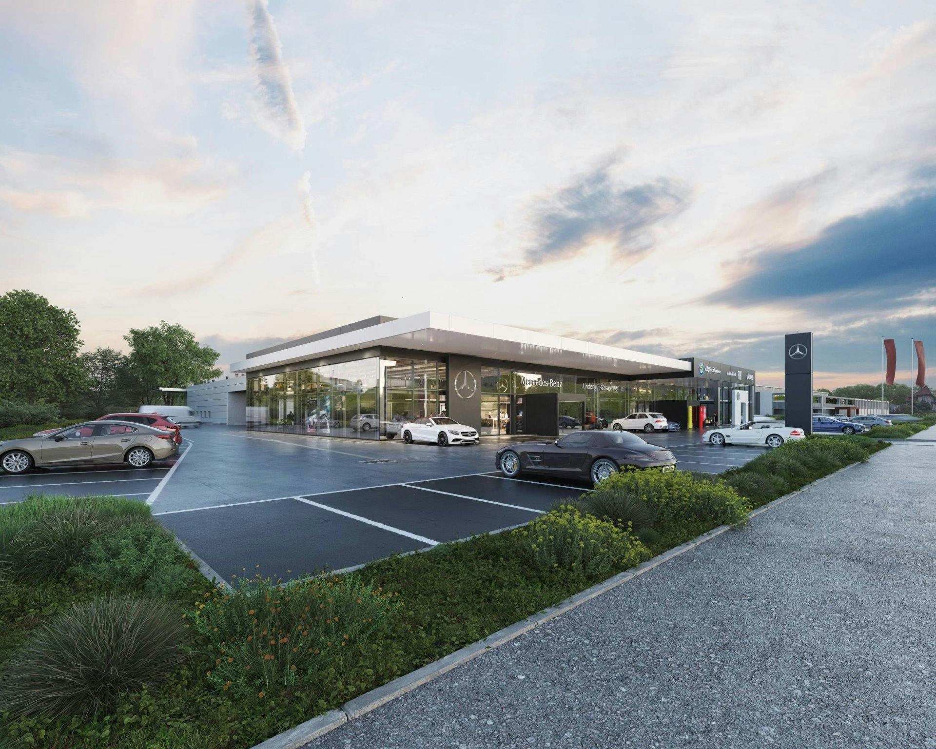 Der Umbau der Liga Lindengut-Garage – für ein neues Einkaufserlebnis.