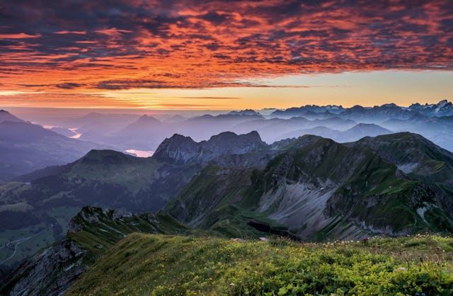 Mit der Luftseilbahn ab Sörenberg gehts in 7 Minuten auf den höchsten Luzerner Berg.