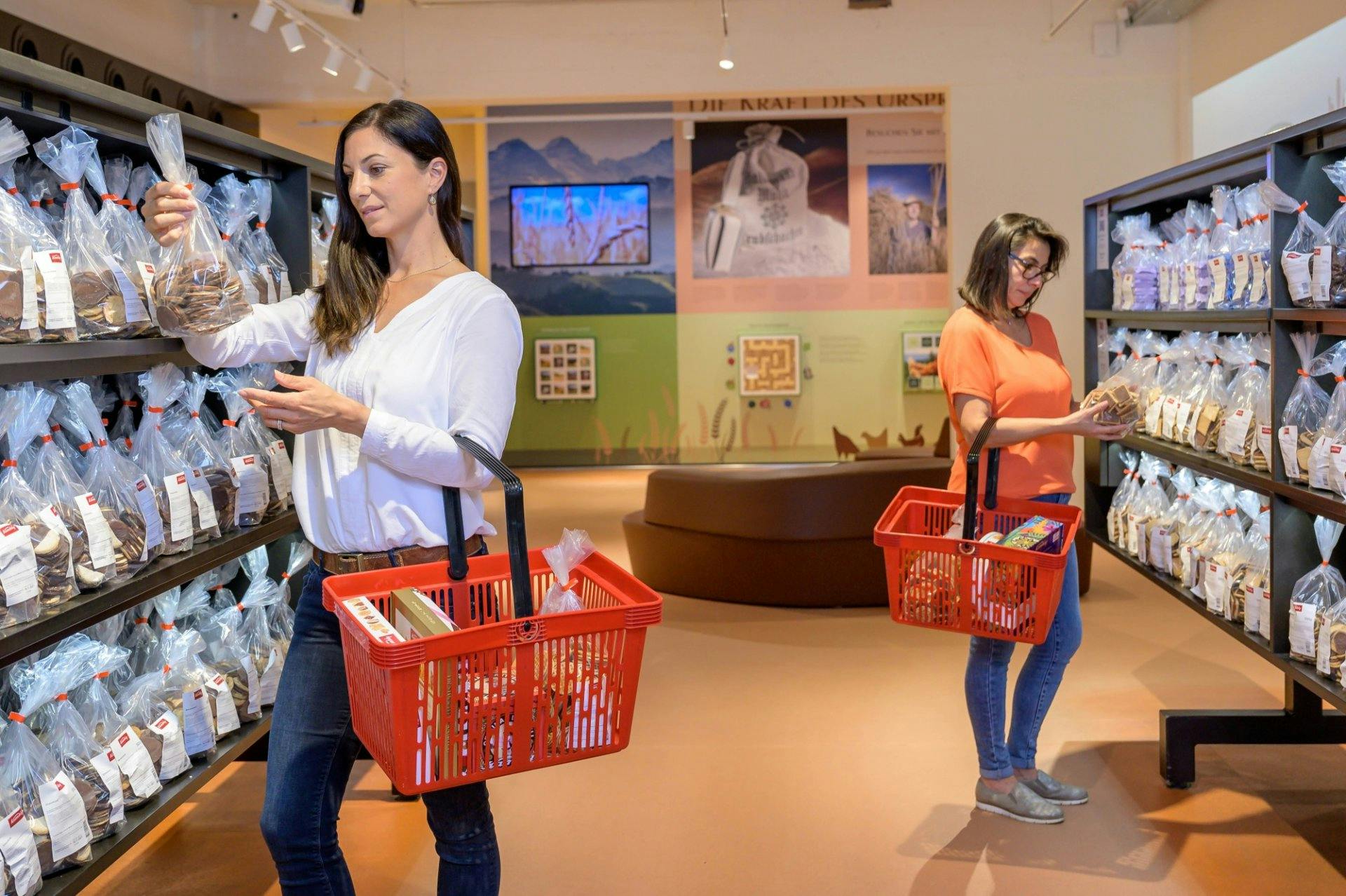 Hier sind Naschkatzen im Paradies.