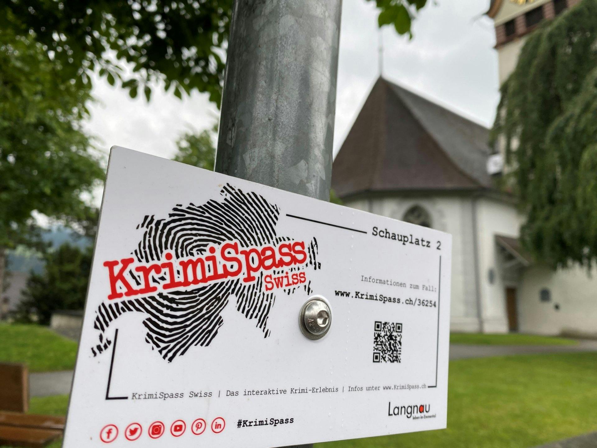 Setze dein Talent als Ermittler unter Beweis und löse den mysteriösen Mordfall von Langnau.