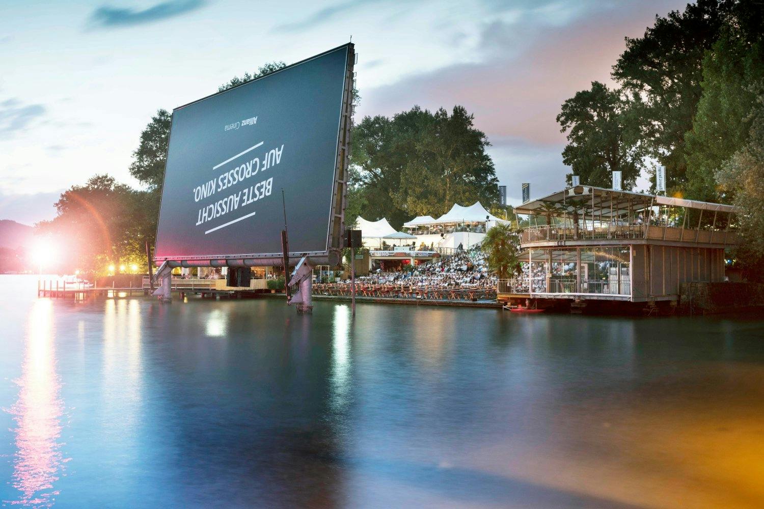 Grosses Kino am Zürichsee: Allianz Cinema vom 18. Juli bis 18. August 2024.
