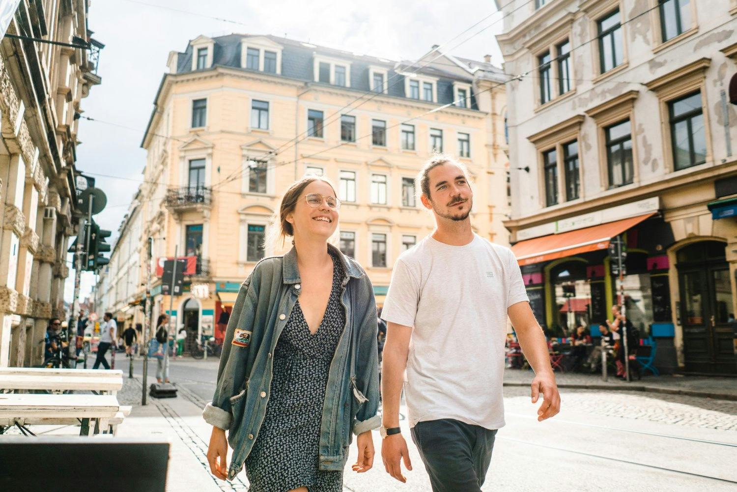 Hip: Ein Bummel durch das Szeneviertel Äussere Neustadt.