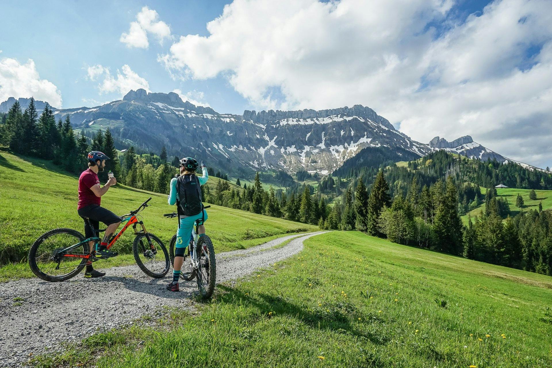 Le VTT est un must dans la biosphère UNESCO de l'Entlebuch.