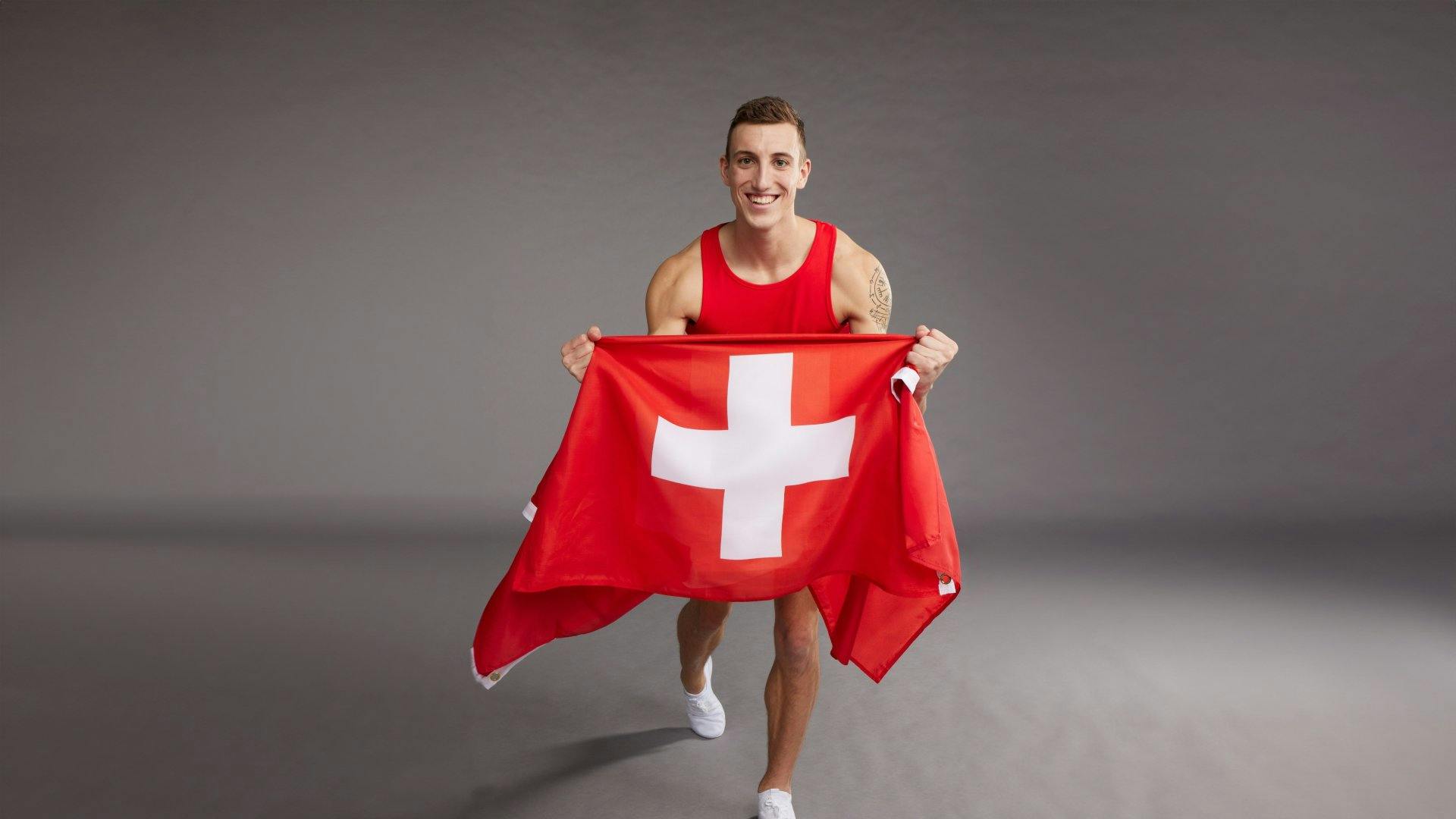 Simon Ehammer vertritt bei den Olympischen Spielen Paris 2024 die Schweiz mit Stolz.