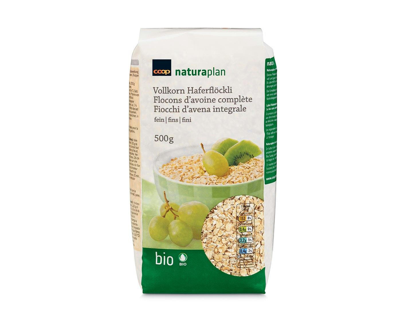 Haferflocken: Genau wie Eier sind auch Haferflocken reich an Biotin. Die Naturaplan-Bio-Vollkorn-
Haferflocken fein bekommst du bei Coop, Fr. 1.30 / 5...