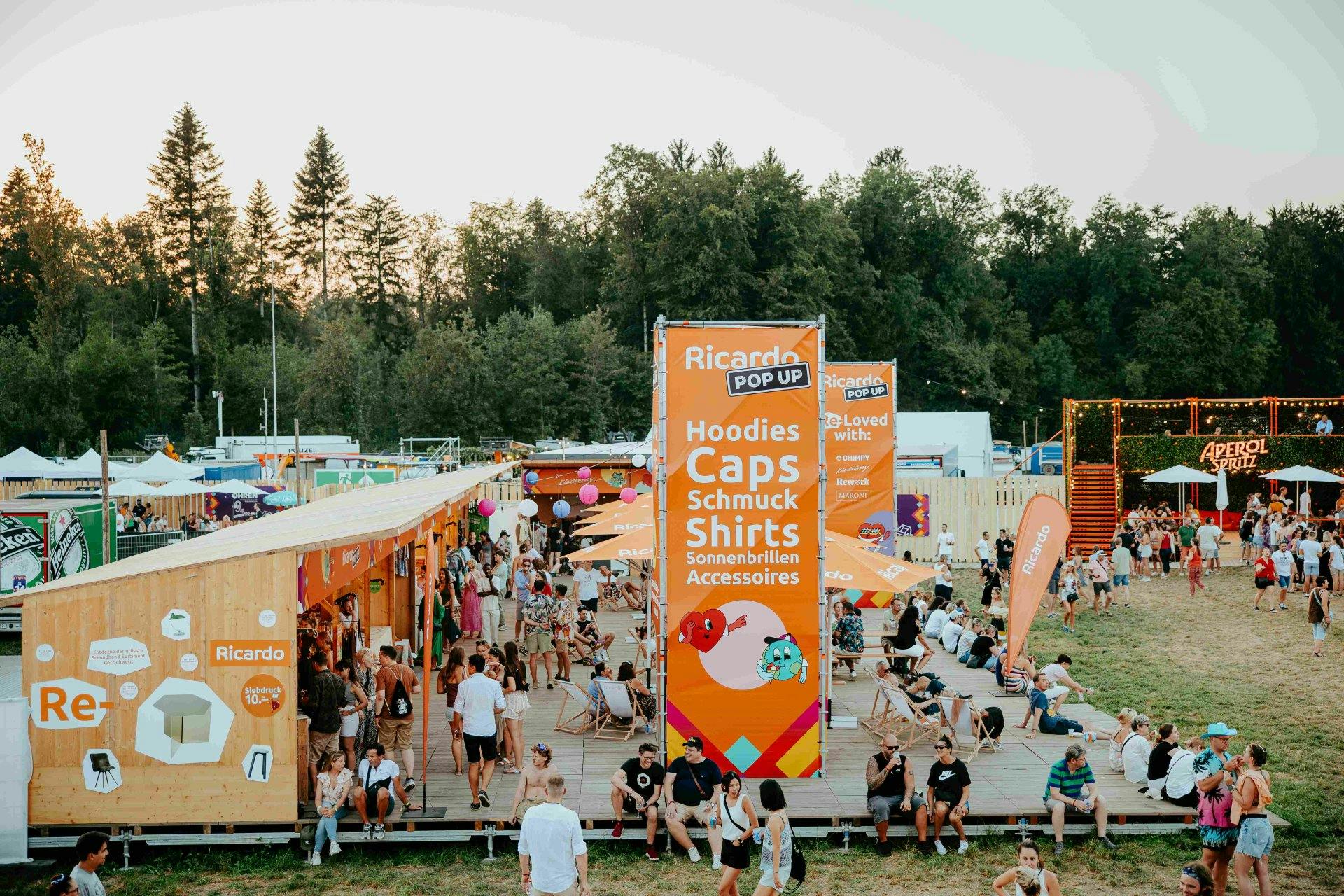 Bis bald beim «Ricardo POP UP» am Zürich Openair!