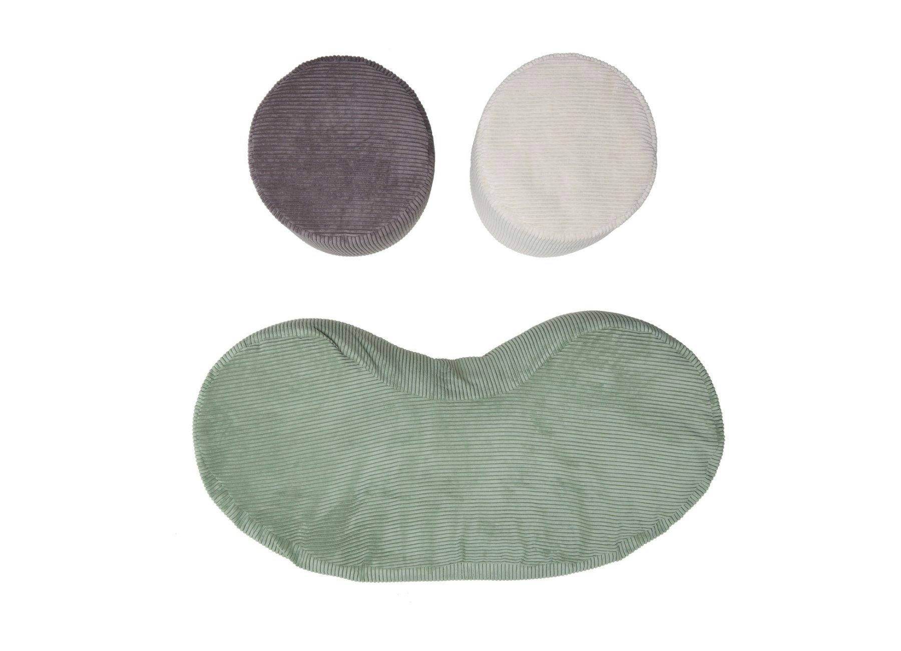 Confortable et stylé: le pouf Micasa x Julian Zigerli fait entrer le design suisse dans ton salon! Prix: 99.95 francs