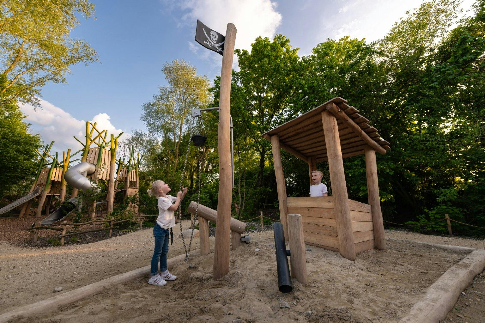 Hier können sich die Kinder richtig austoben!
