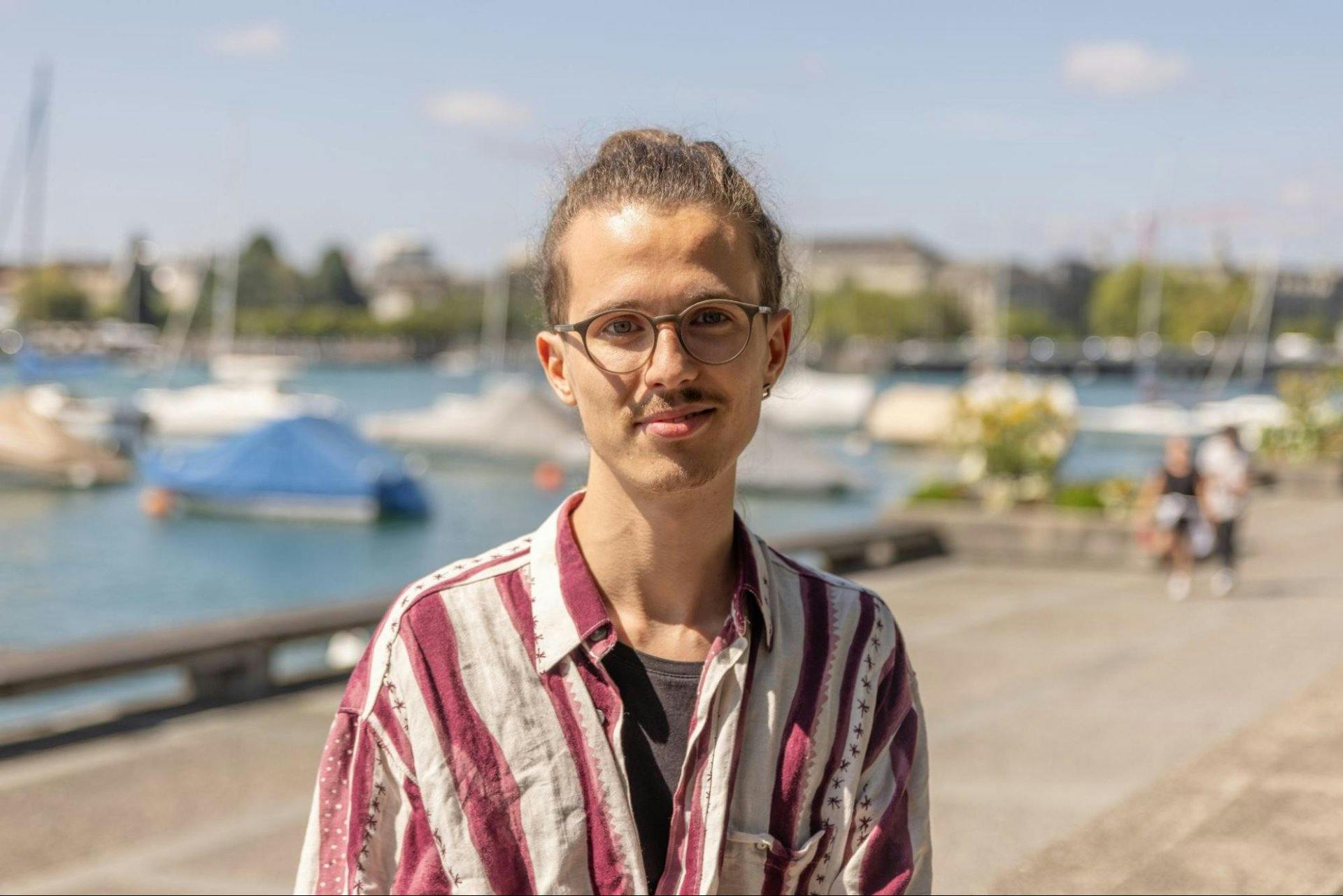 Marin, 26 ans: «L’app CFF m’est indispensable parce qu’elle est très pratique. Et je trouve BeReal super pour son côté plus authentique.»