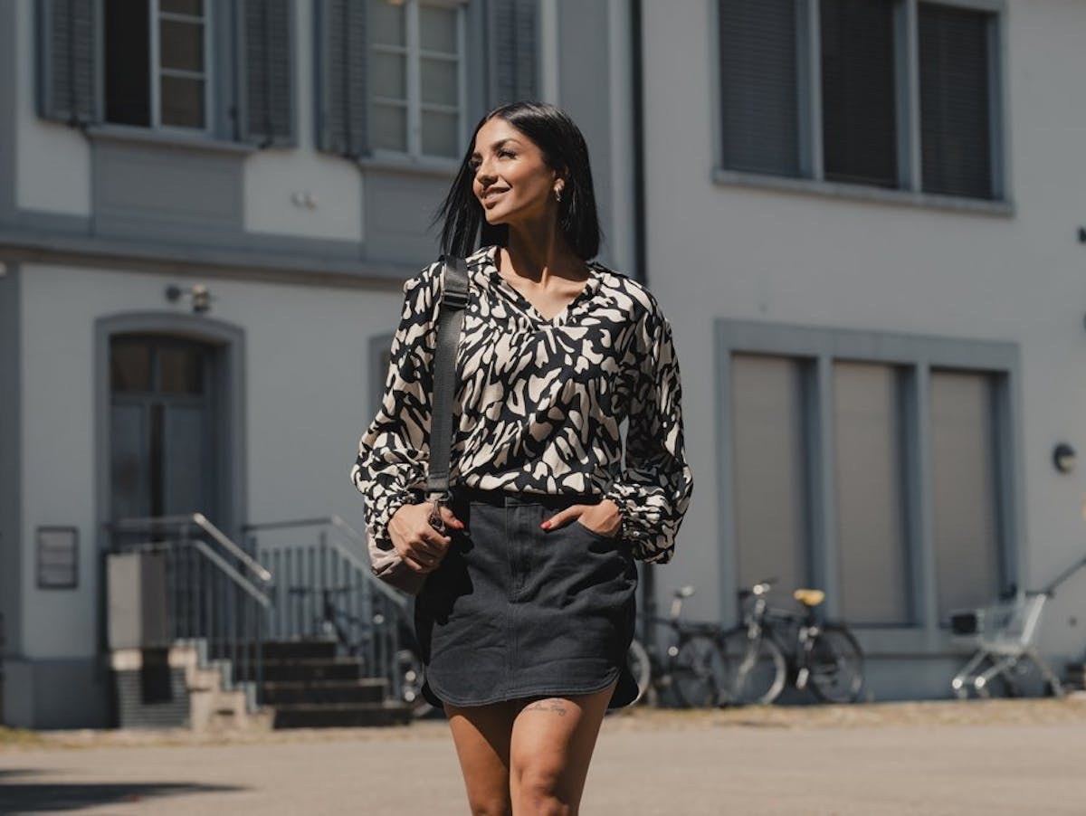 Aber auch abstraktere Muster in Schwarzweiss sind ein echter Hingucker.