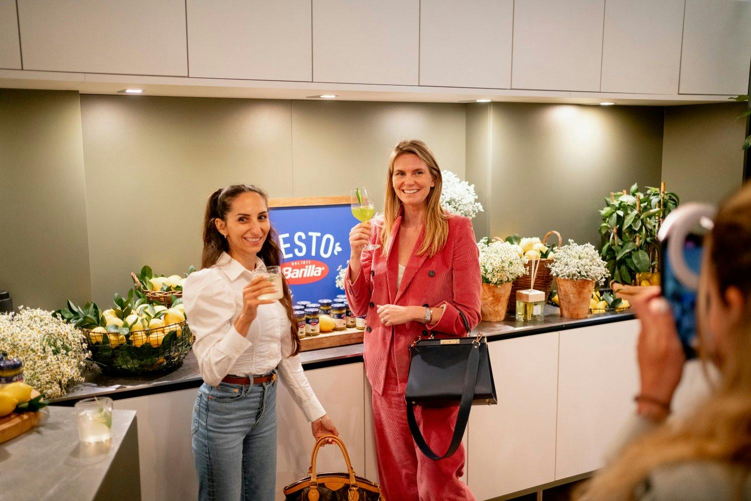 Gli ospiti provenivano da tutto il mondo. Anche i food influencer svizzeri hanno partecipato all'esclusivo evento Barilla.