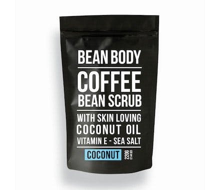 Grains de café: Bean Body Coffee Scrub Coconut, 220 g / 19 fr. 90, Import Parfumerie.