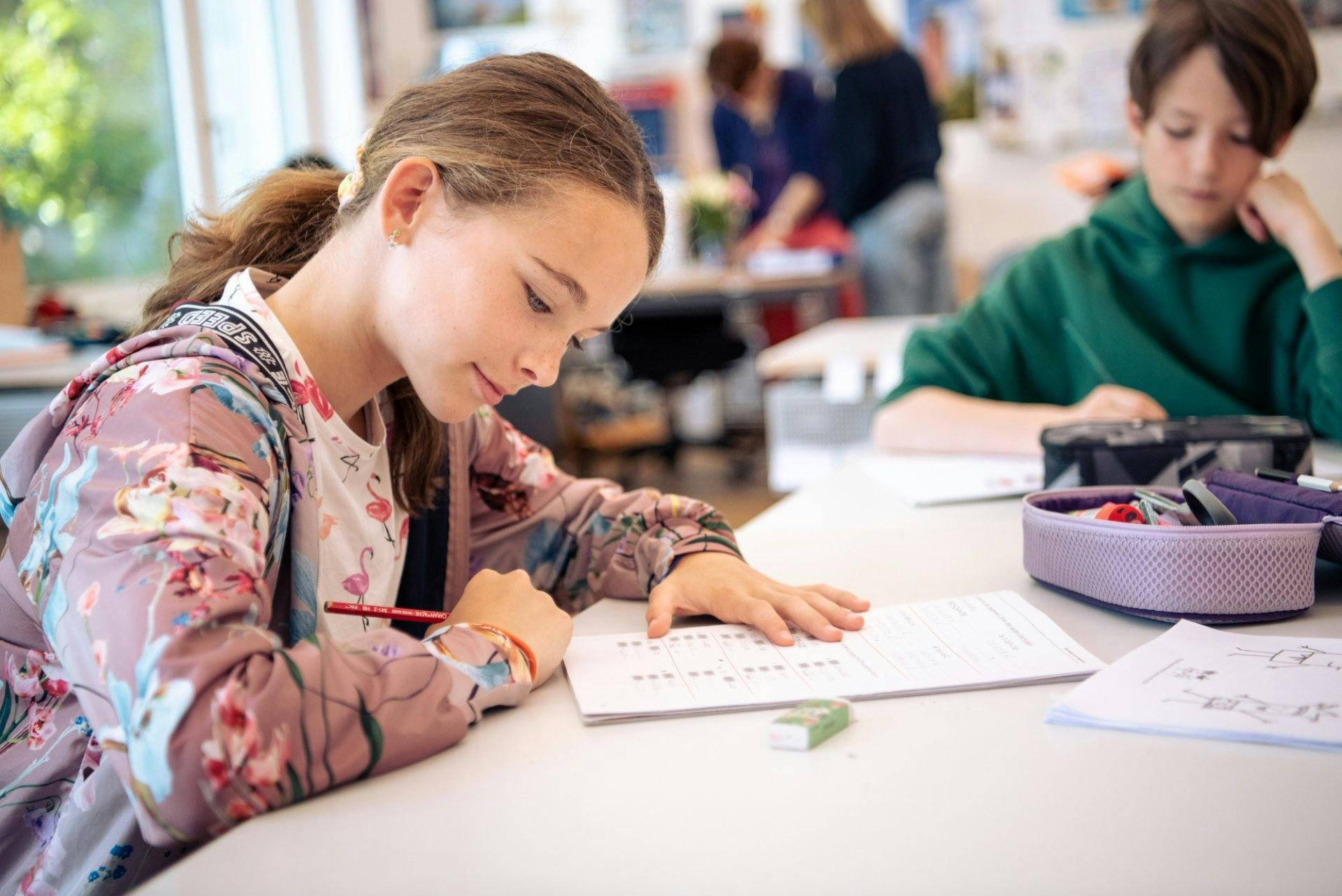 Gut aufgehoben und gefördert: Schülerinnen und Schüler an den FKSZ.