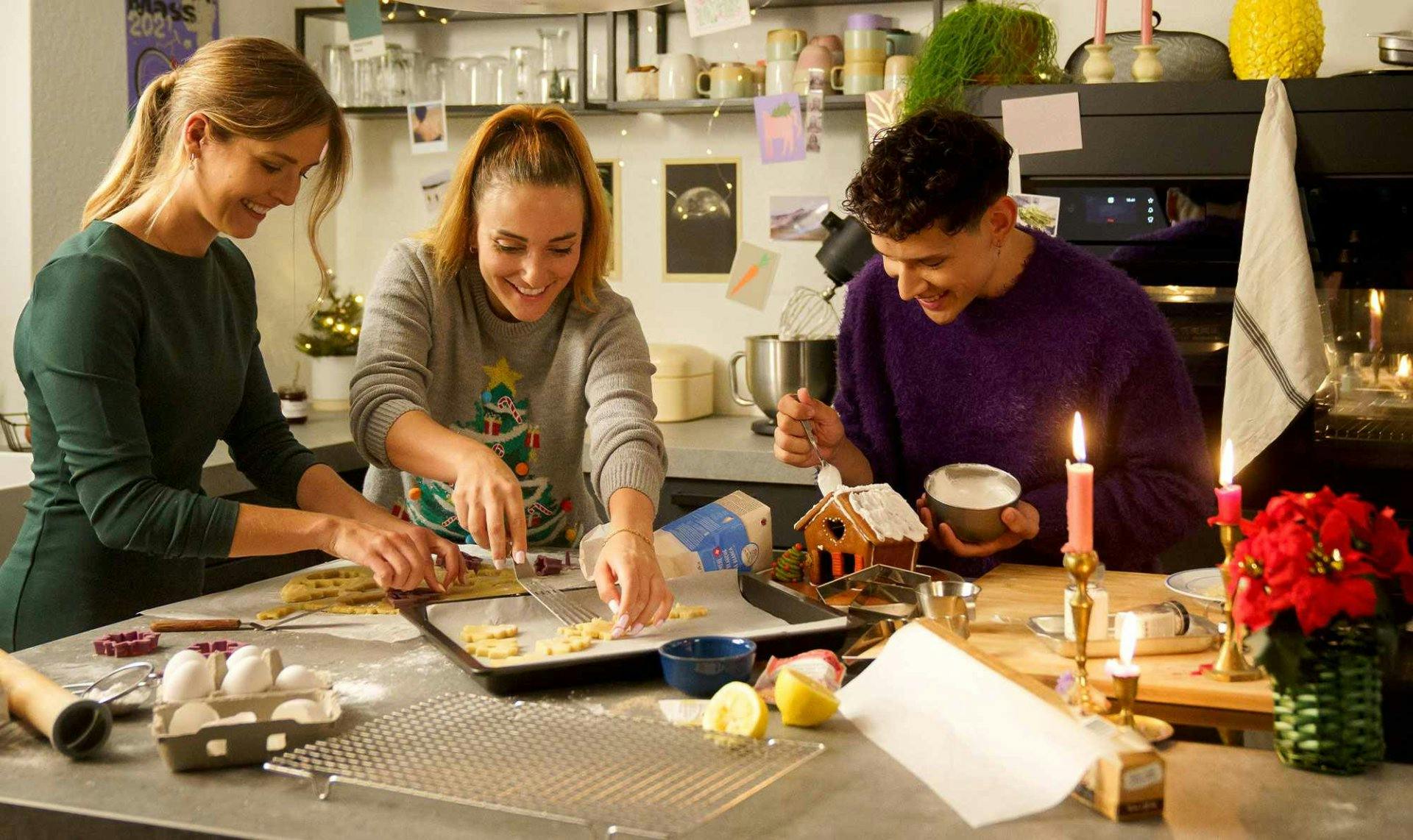 So schmecken die Feiertage: Der Duft von selbstgebackenen Köstlichkeiten zieht durch die Wohnung.
