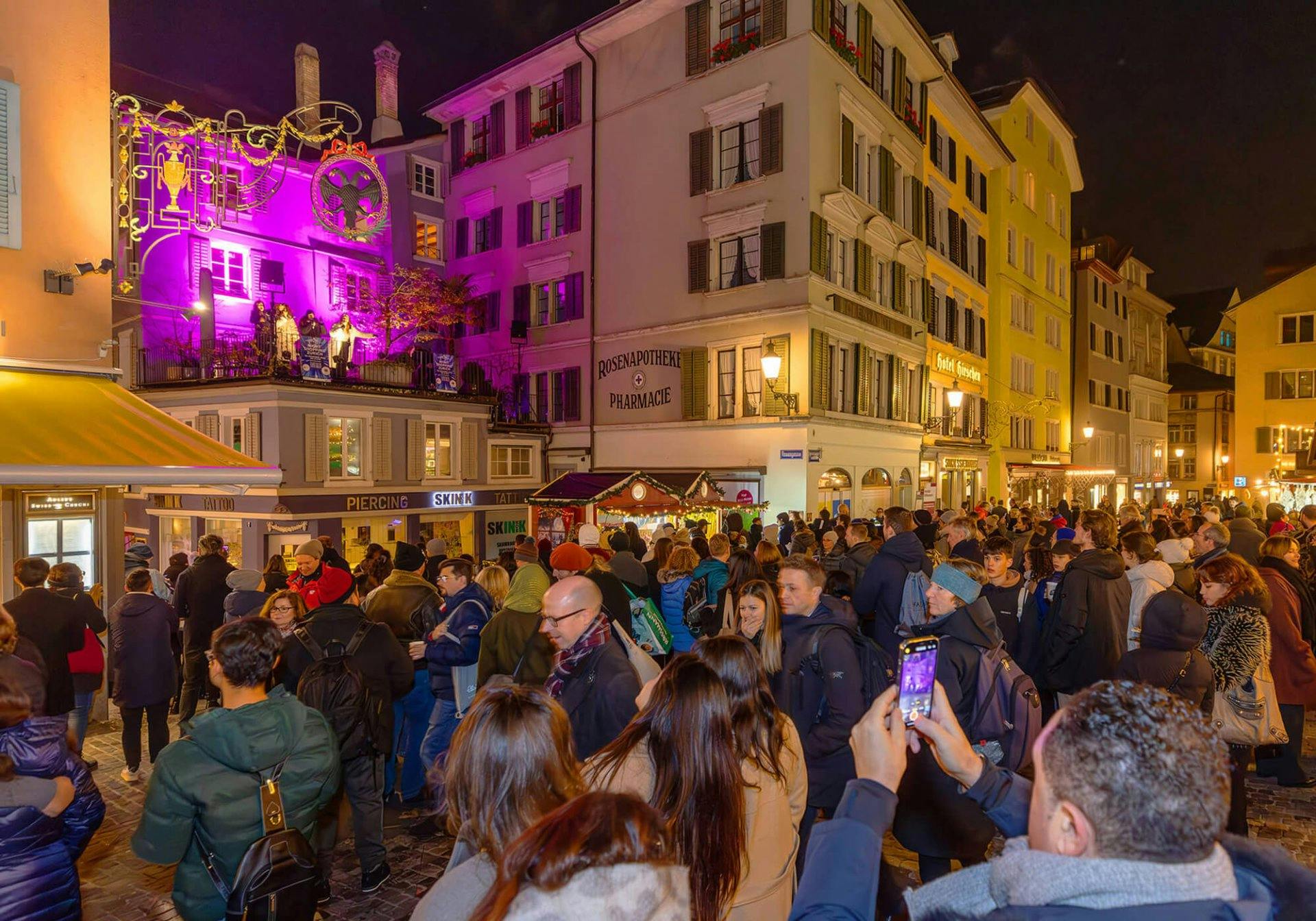 Lass dich von den Live-Acts mitreissen und feiere mit!