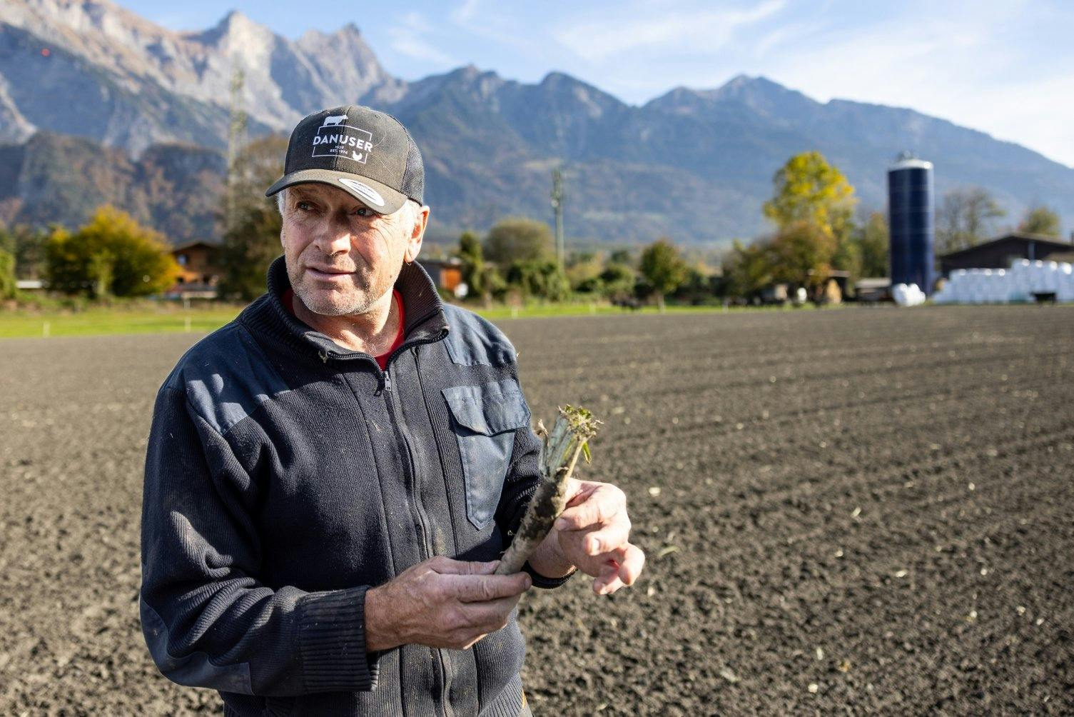 Dazu gehören auch Chicoree-Wurzeln, aus denen der Salat heranwächst.
