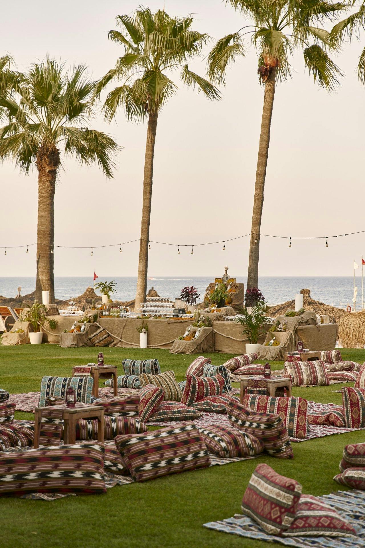 Bohème-Chic-Ambiente, festliche Abende