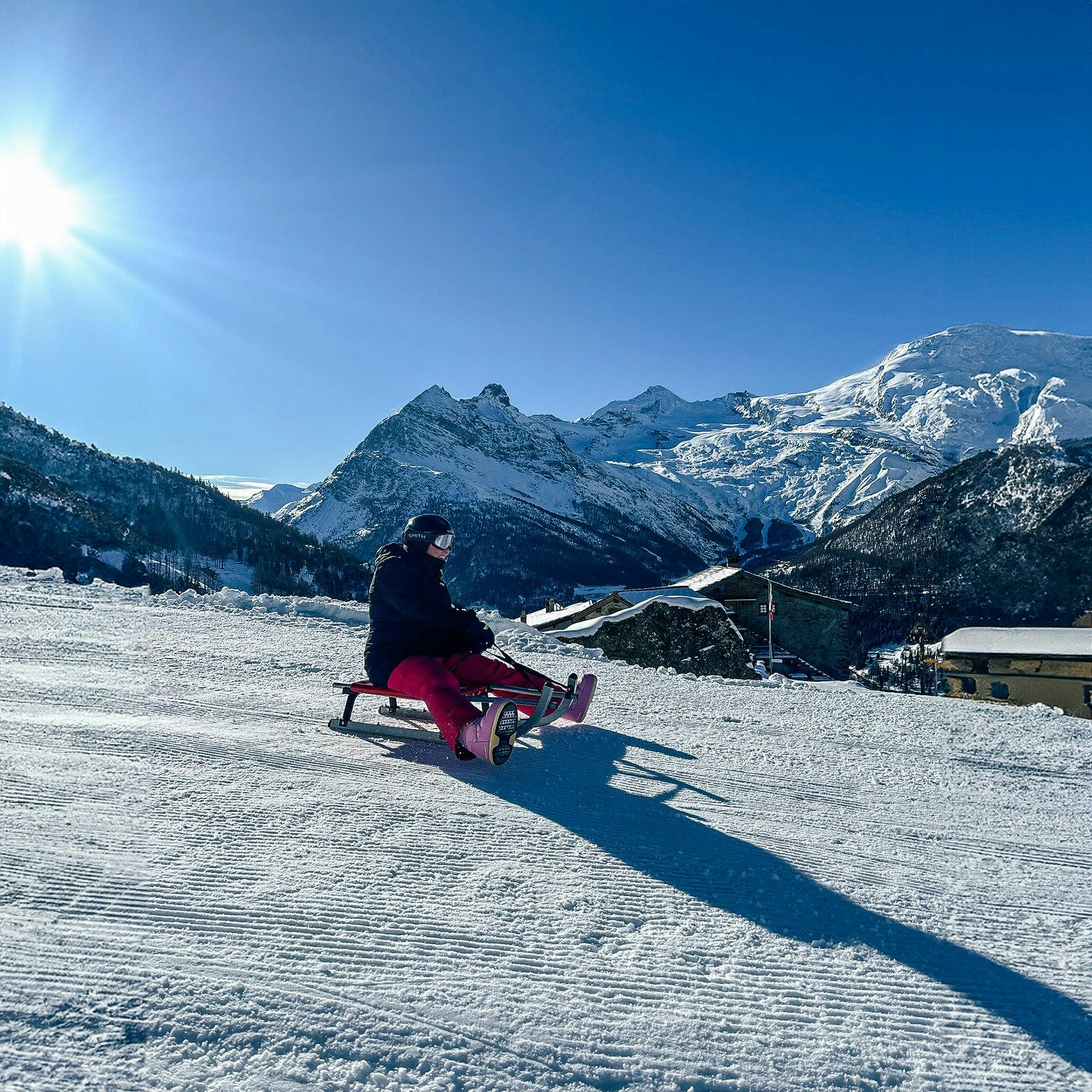 Noch eine letzte Abfahrt, bevor es für mich wieder in die graue Stadt geht.